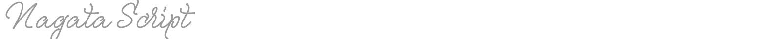 Nagata font preview